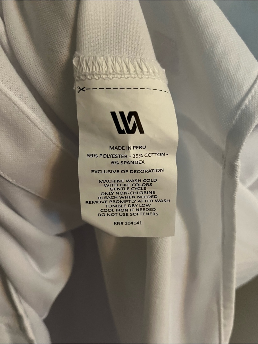 NWT Athletic Short Sleeve Button Down Shirt - Picture 8 of 8